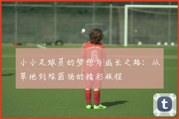 小小足球员的梦想与成长之路：从草地到绿茵场的精彩旅程